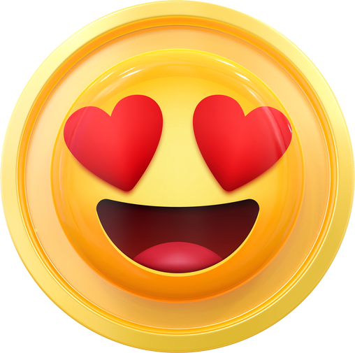 Love emoji 3D icon